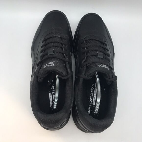 Reebok Walk Ultra 7 DMX Max Walking Shoe Men's 11.5 Black Lace Up Low Top Sneaks - Picture 6 of 13
